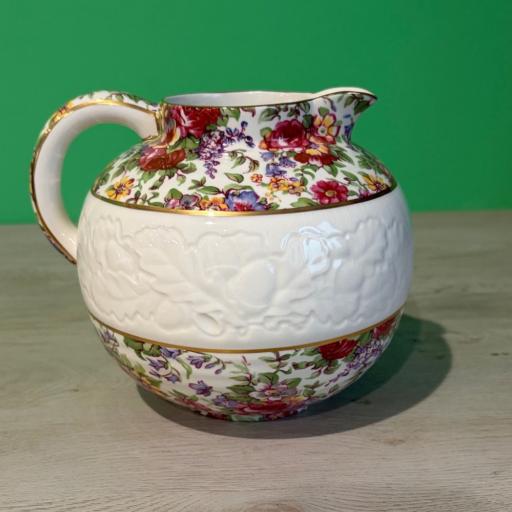 Floral Ceramic Pitcher Royal Winston